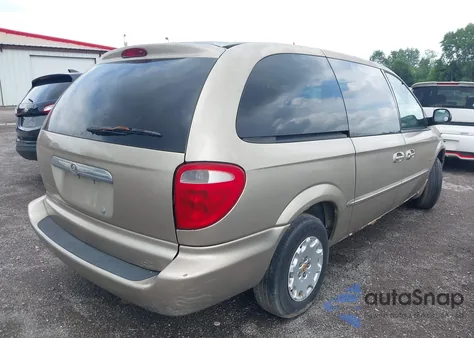 2002 Chrysler Town & Country Lx z USA, uszkodzony, nr VIN 2C4GP44372R730132